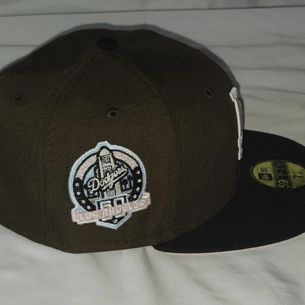 NEW ERA LA DODGERS BROWN HAT - Picture 3 of 6